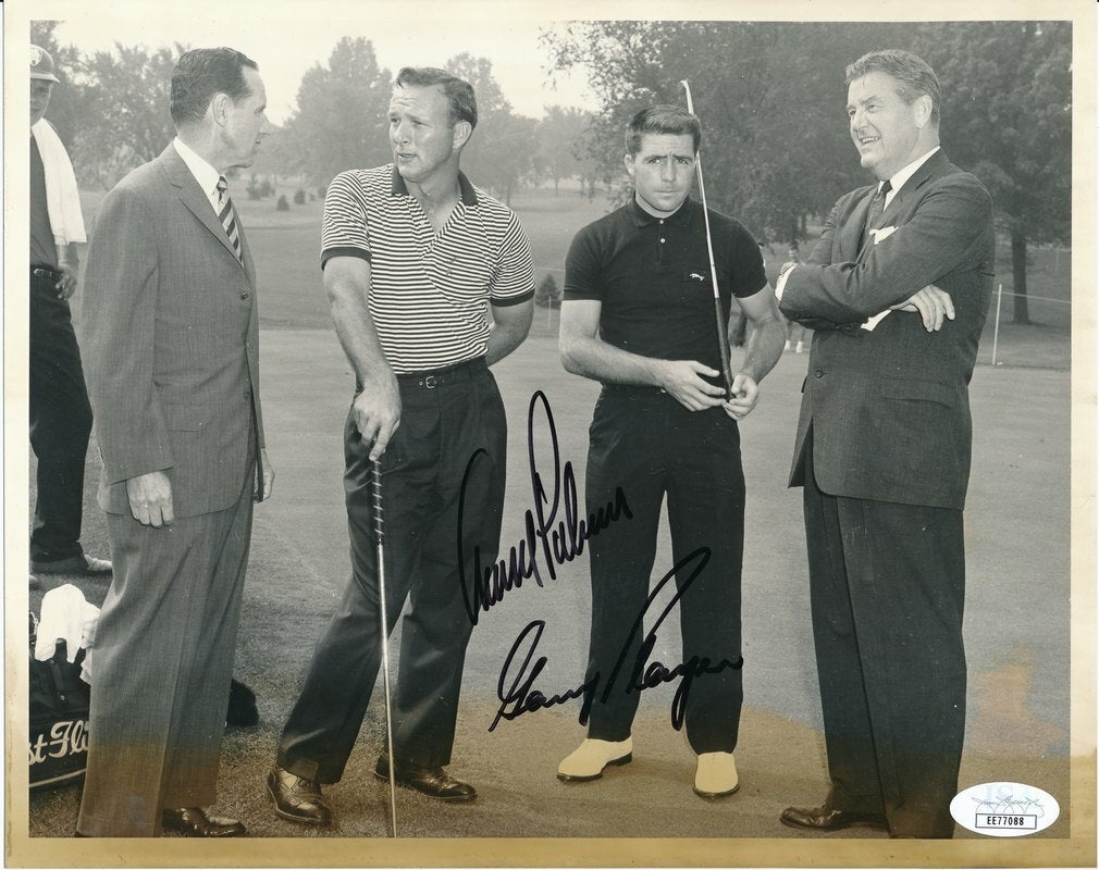 Palmer/Firestone/Player/Trainer Multi-Signed 8X10