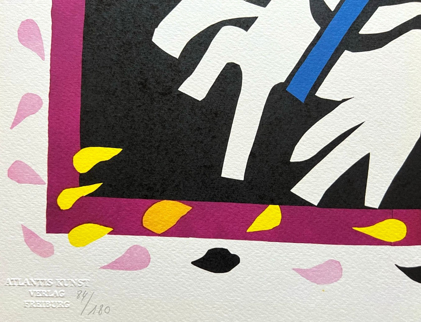 Henri Matisse Lithograph 'Jazz' 180 Ex Coa Signed