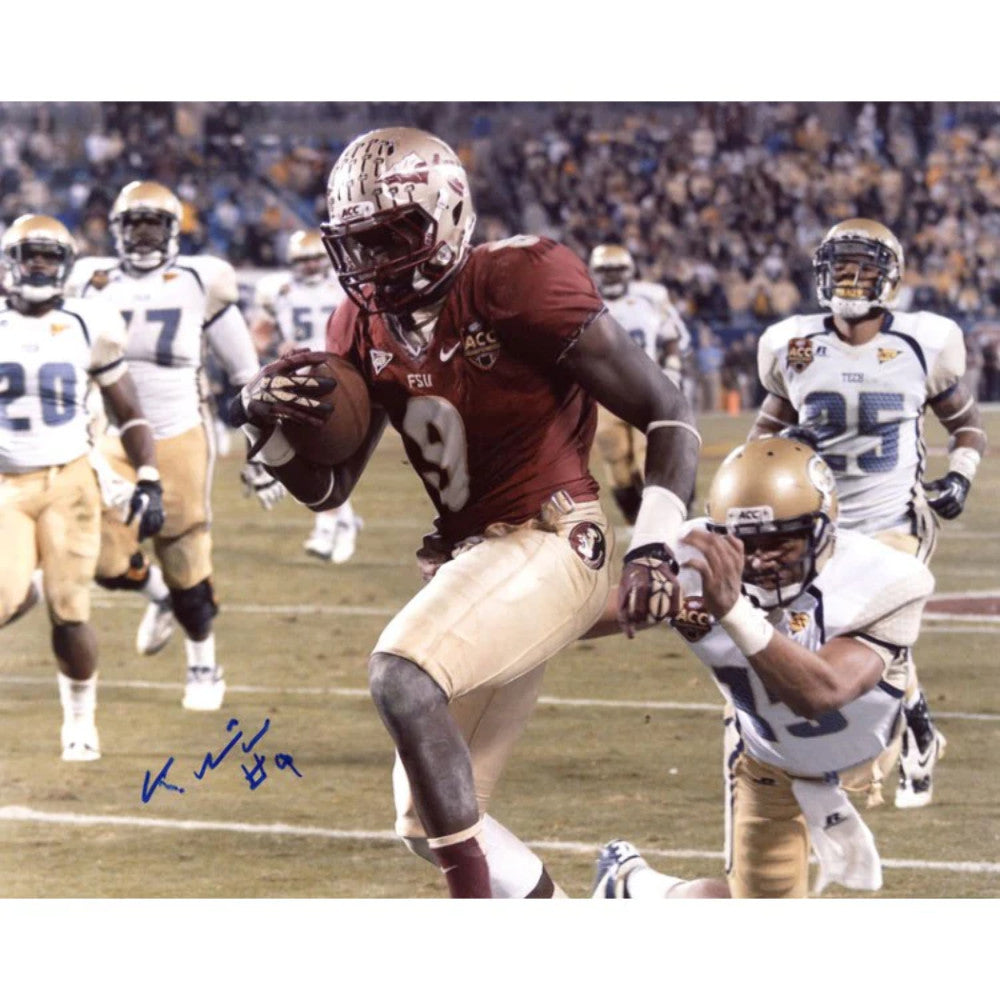Karlos Williams Autographed Florida State Seminoles 8X10 Photo