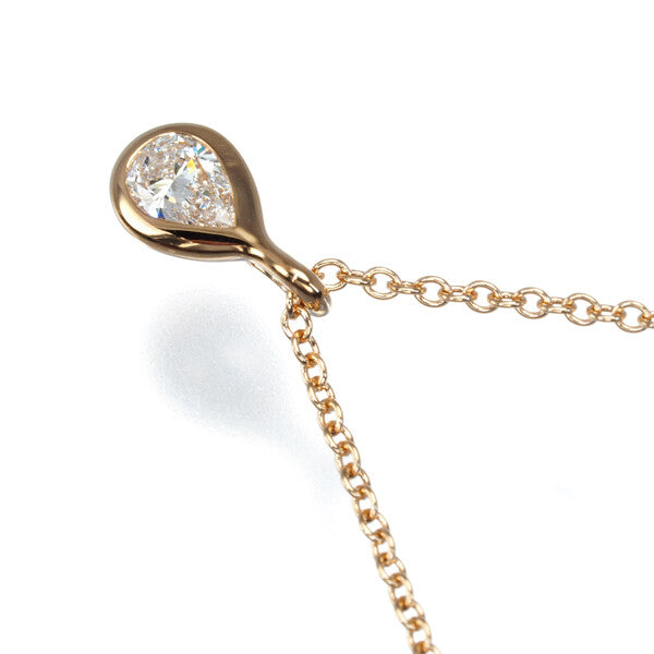 Tiffany&Co. Necklace Diamonds By The Yard Pear-Shaped Diamond 18K Rg