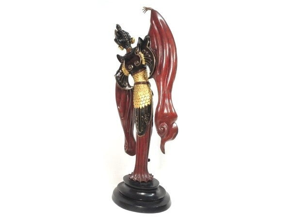 Rare Erte " Chinese Legend " Large Bronze