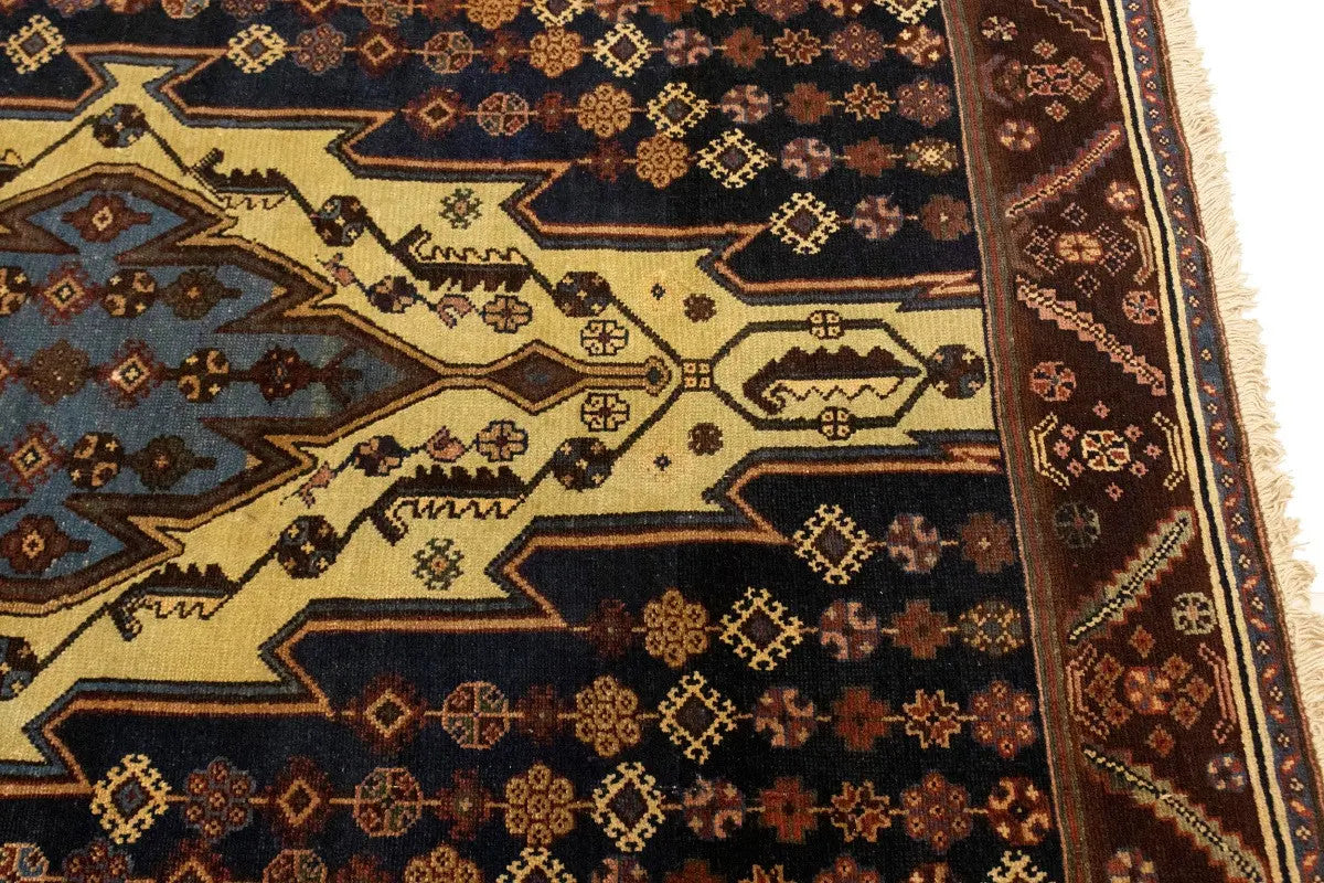 Antique Handmade Geometric Tribal Style Oriental