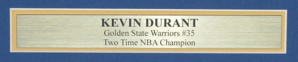 Kevin Durant Autographed 11X14 Photo Golden State
