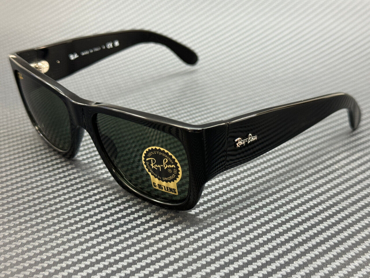 RAY BAN RB2187 901 31 Black Green Unisex 54 mm