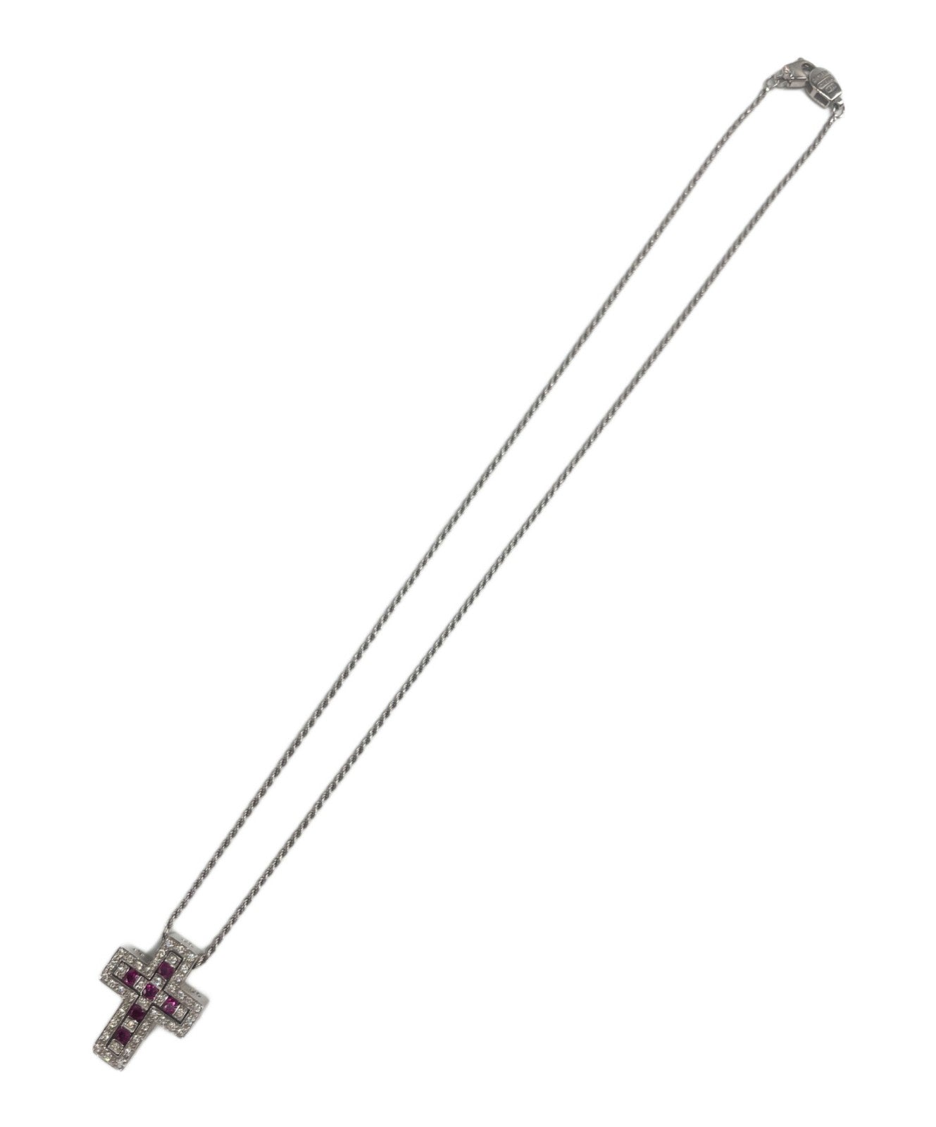 Damiani Belle Epoque Cross Necklace