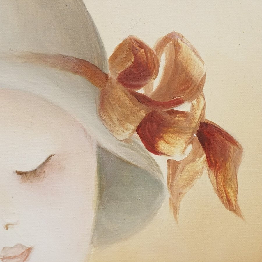 Anita Travadel (British) Original Painting Oil On