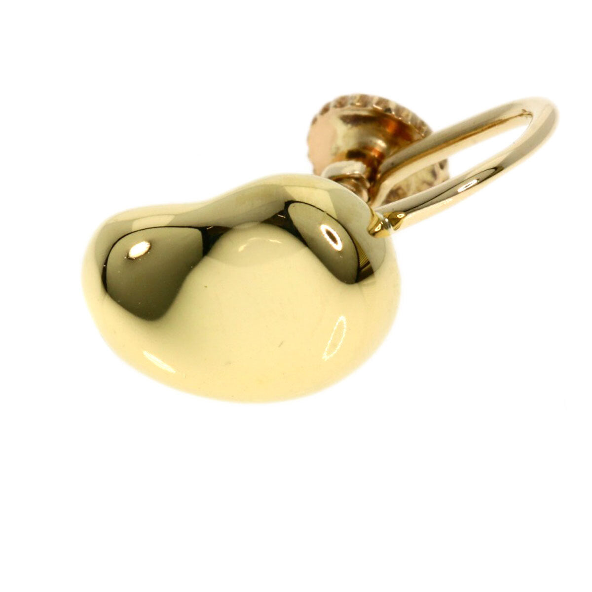 Tiffany&Co. Earring Bean K18 Yellow Gold K14