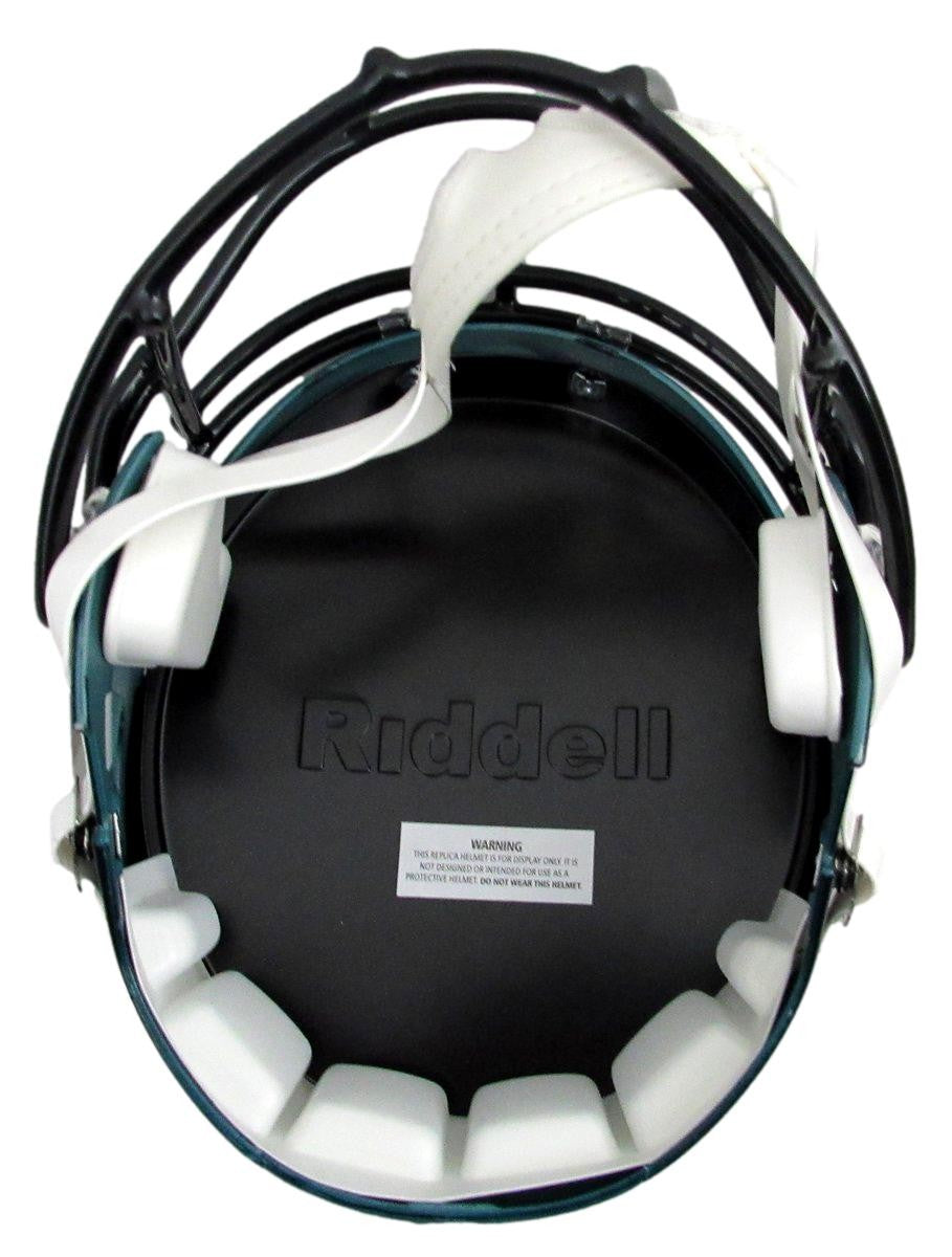 Brandon Graham Signed Green Full Size Speed Replica Helmet Eagles BAS 195559