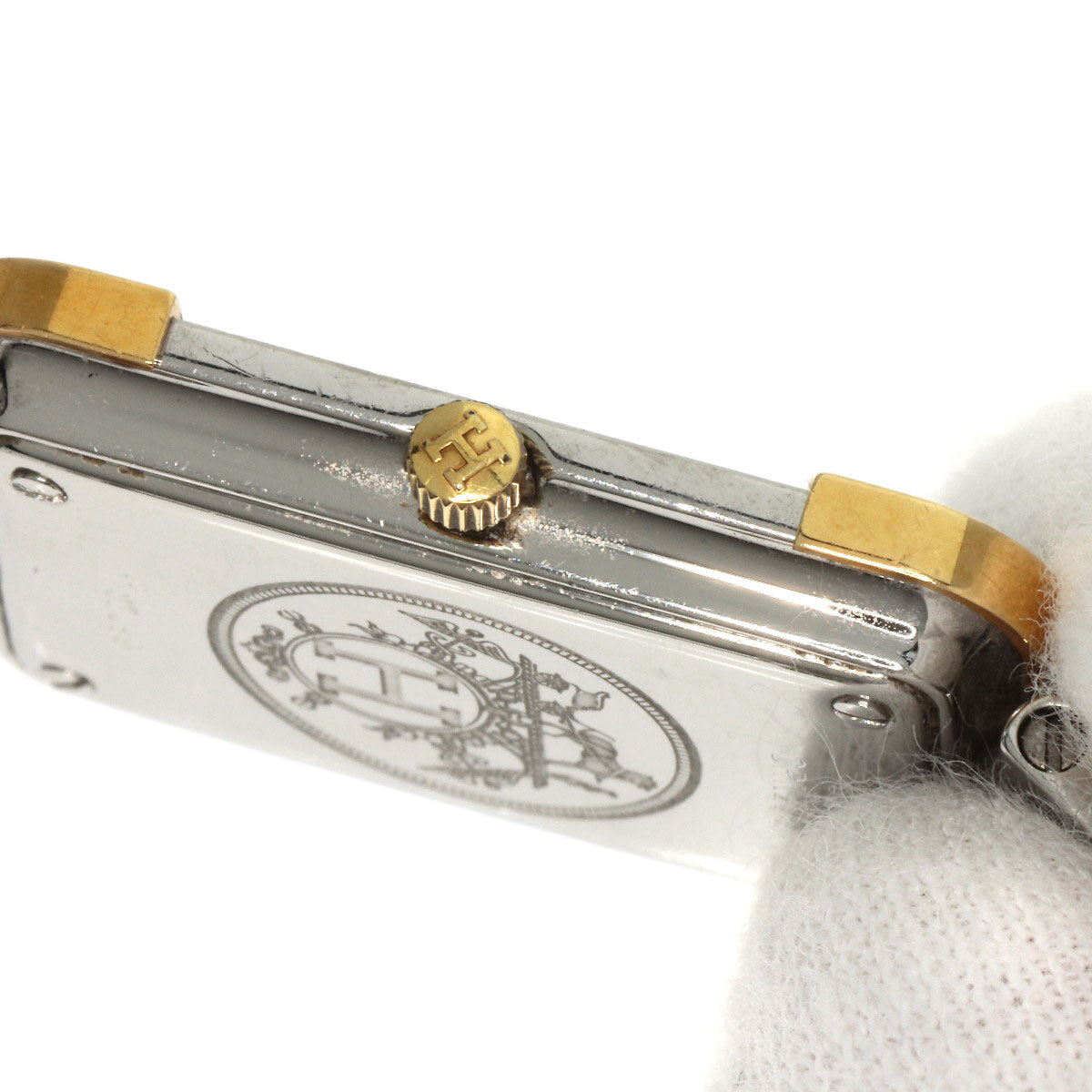 Hermes Clojure Watches Cr1.220 Stainless