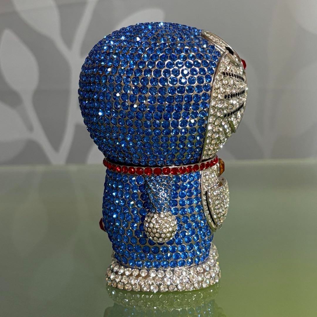 Rare Doraemon Crystal Figure Licensed 2006 Fujiko