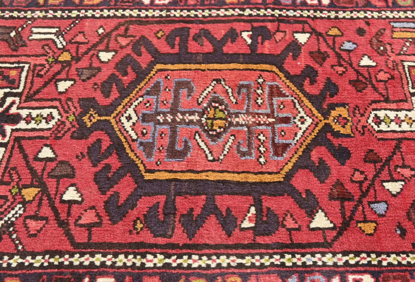 Vintage Tribal Oriental Runner Rug 2'5X12'0 ft