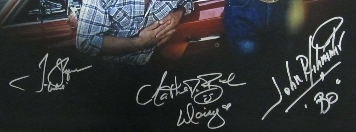 "Dukes Of Hazzard" Signed/Inscribed By 3 Bo Daisy