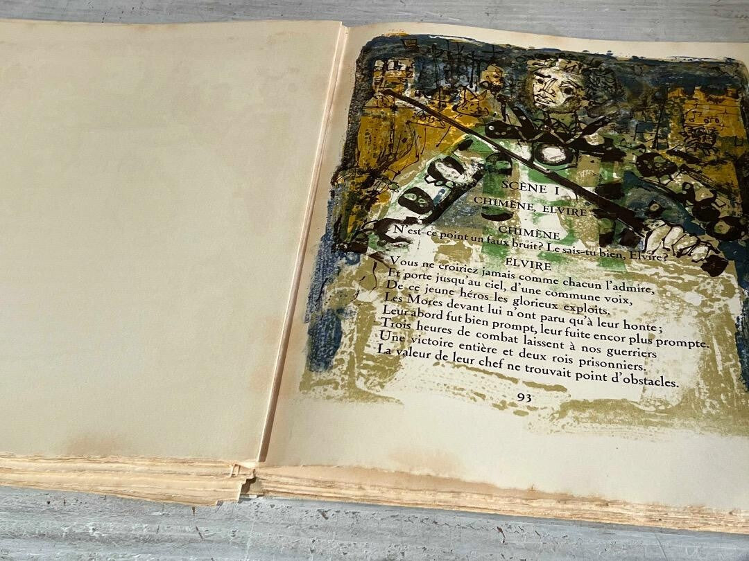 Paul Aizpiri "Le Cid" Limited Edition Lithographs (17 Prints) 1St Ed. 150 Copies