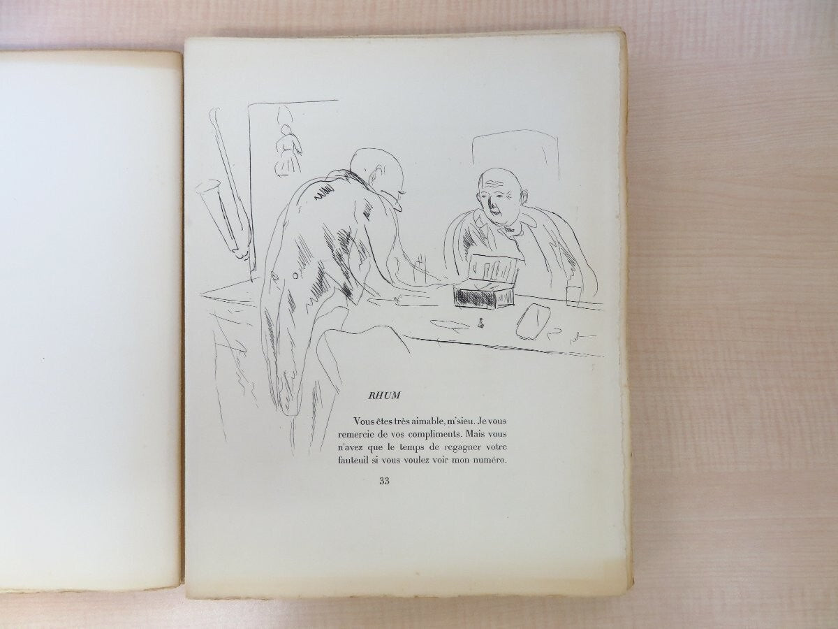 Regis Gignoux & Andre Dunoyer De Segonzac L'Appel Du Clown 1930 1St 30 Etching