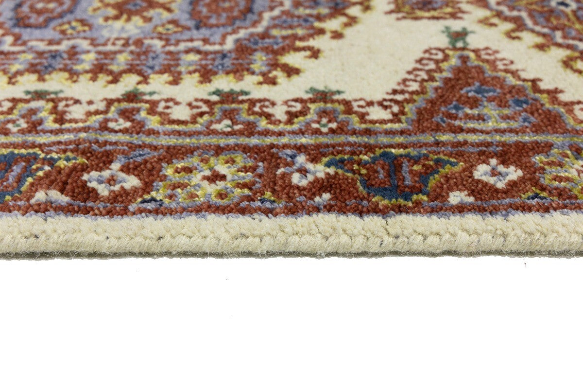 Indo-Viss Tribal Wool Runner Rug Oriental Farmho