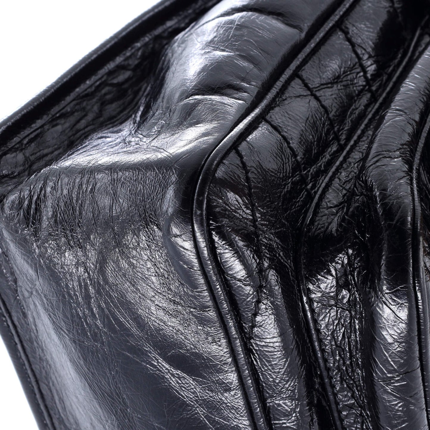Saint Laurent Niki Chain Flap Bag Matelasse Chevron Leather Medium