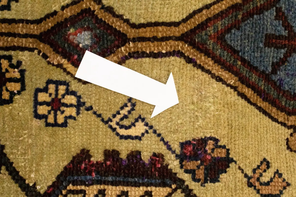 Antique Handmade Geometric Tribal Style Oriental