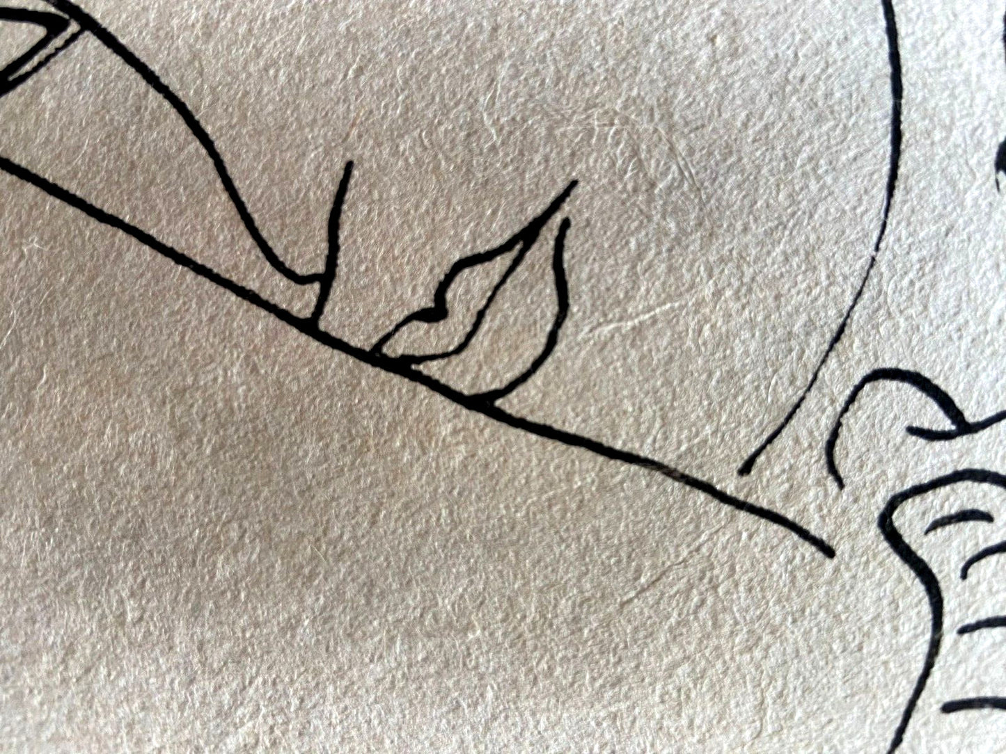 Henri Matisse Lithograph 1960 Contract