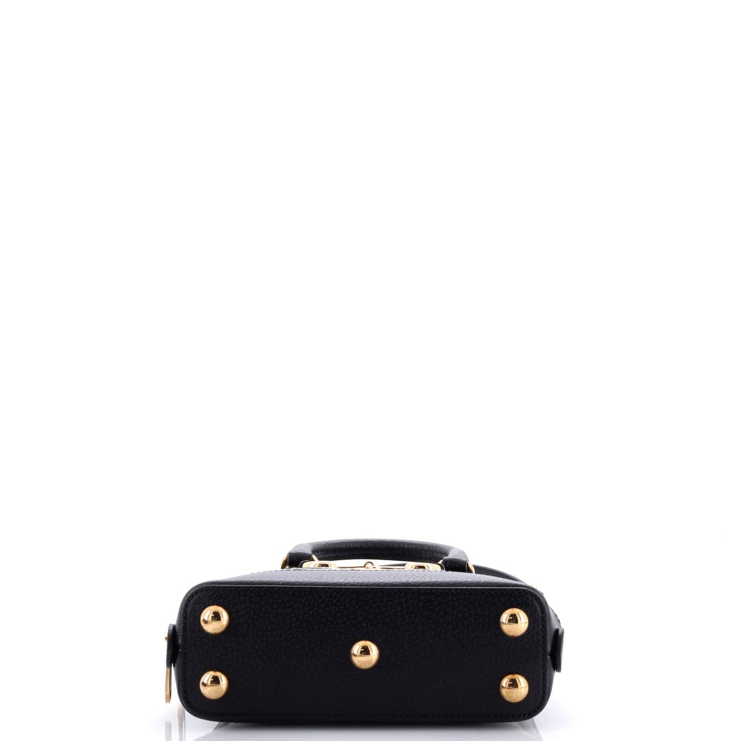 Gucci X Adidas Horsebit 1955 Top Handle Bag Leather With Applique Mini