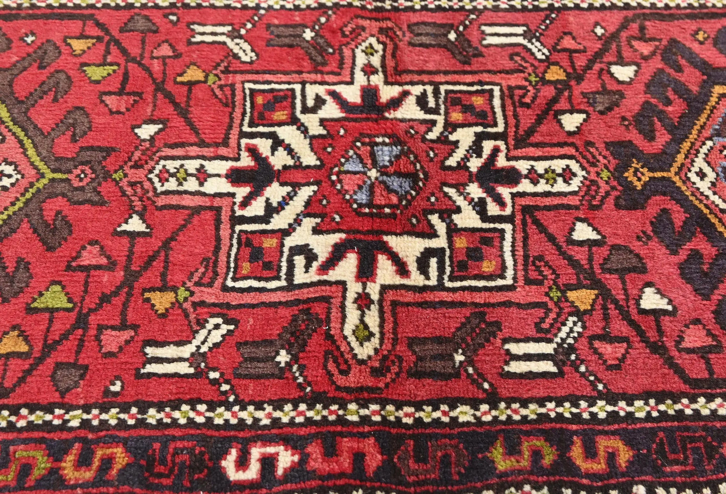 Vintage Tribal Oriental Runner Rug 2'5X12'0 ft