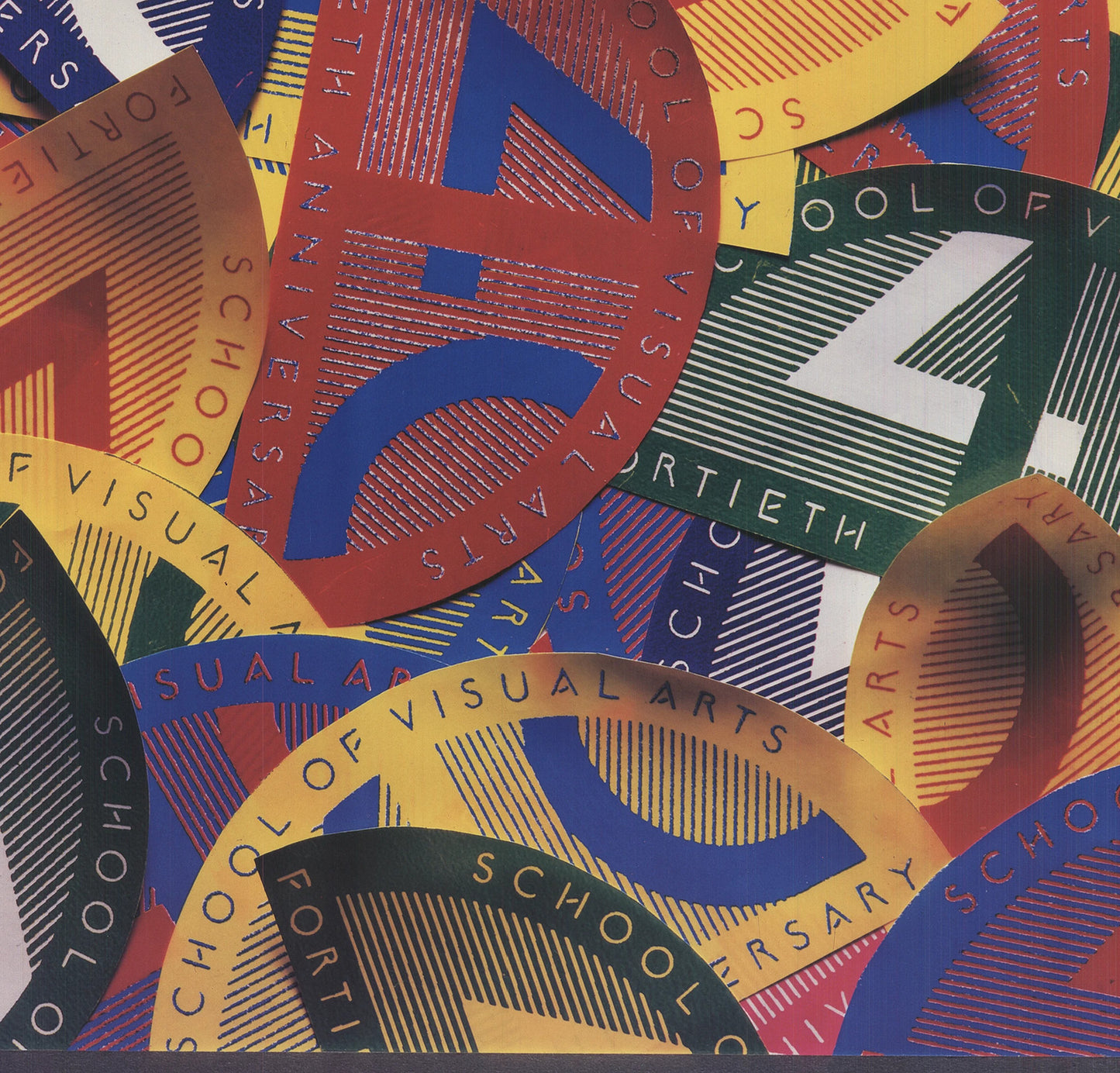 Milton Glaser Sva- The First Forty Years " Offset