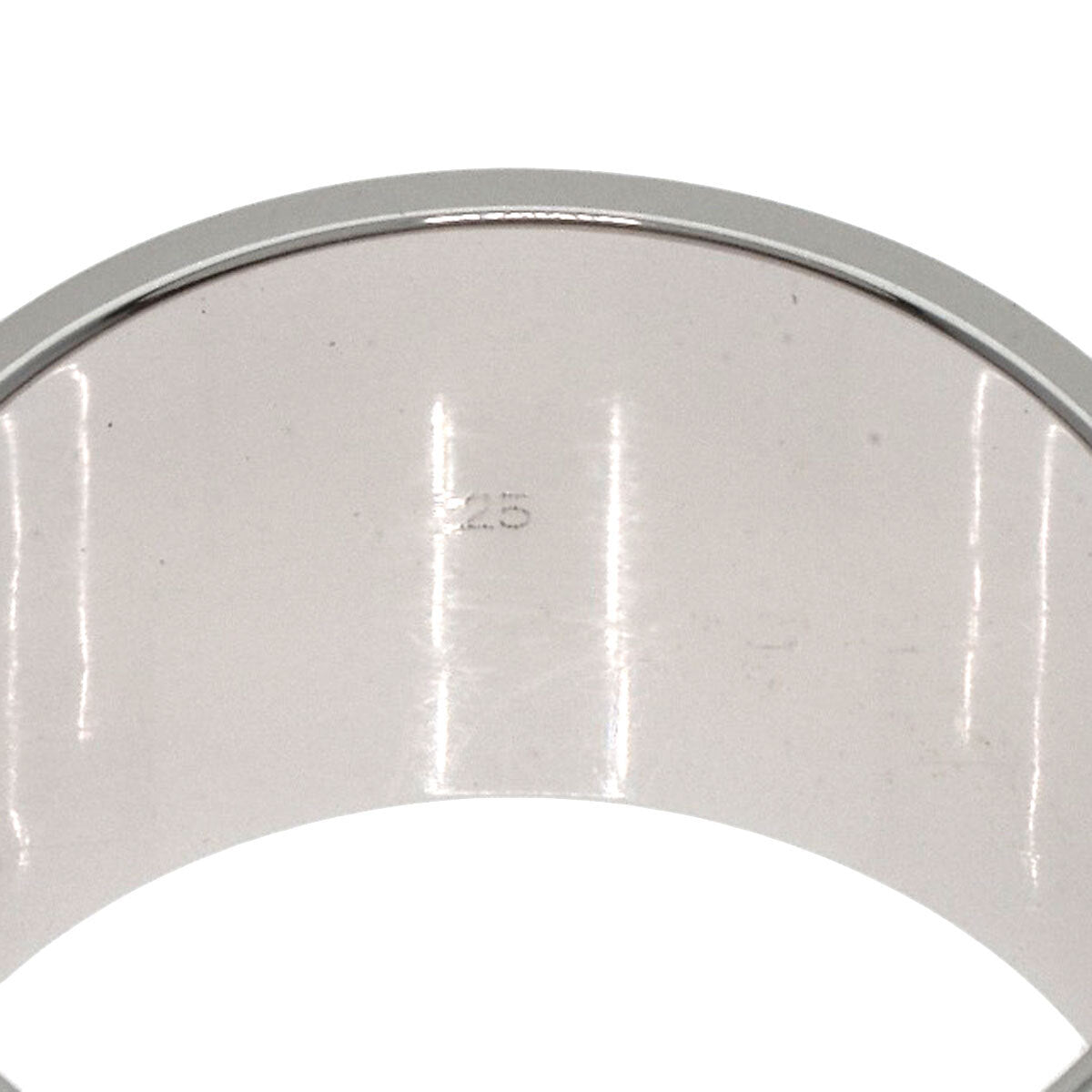 Gucci Ring Icon Wide # 25 K18 White Gold