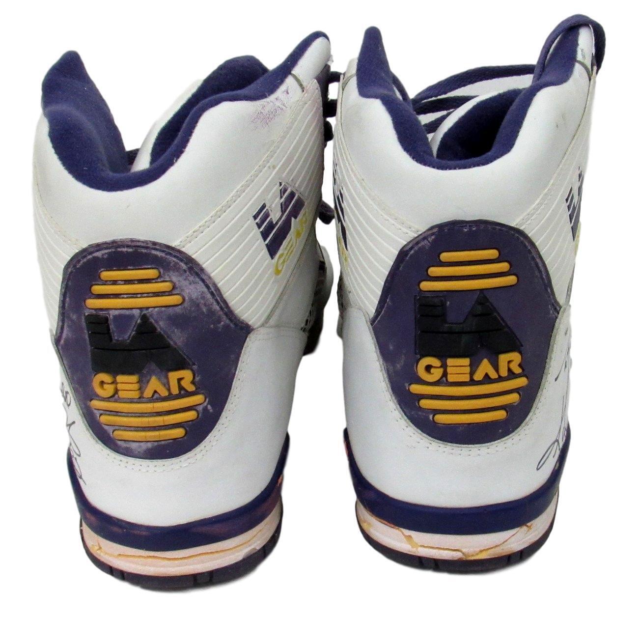 1990 Karl Malone Utah Jazz Signed Game Worn