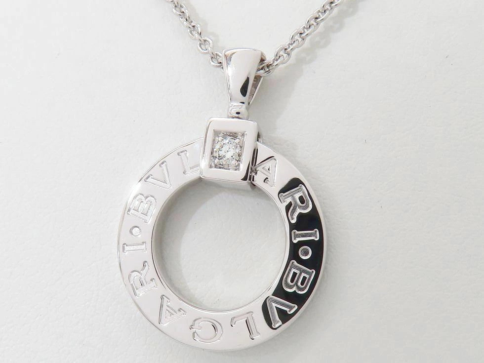 Bvlgari Bulgari Necklace K18Wg 1Pd