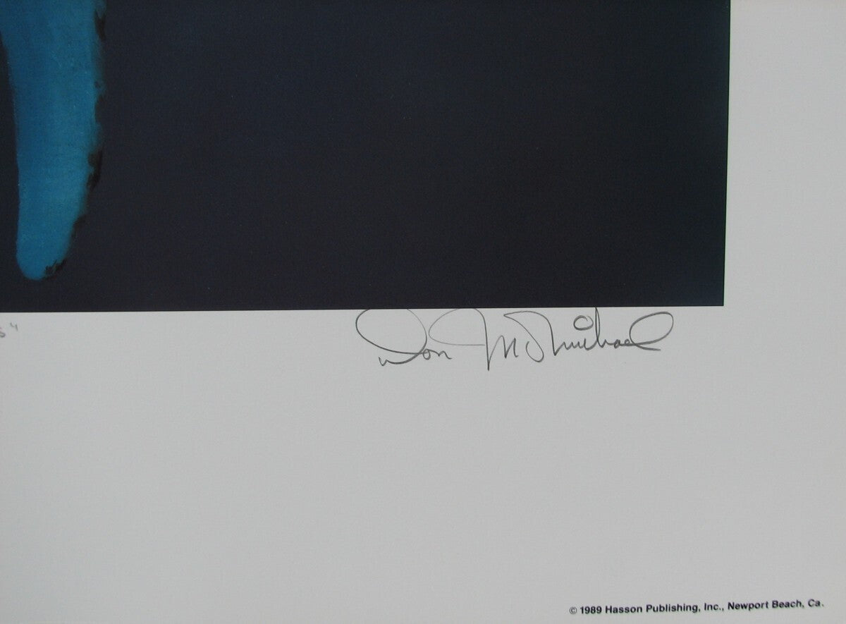 Don Mcmichael - 'Summer Feeding Ground' Offset Lithograph, Signed & Numbered