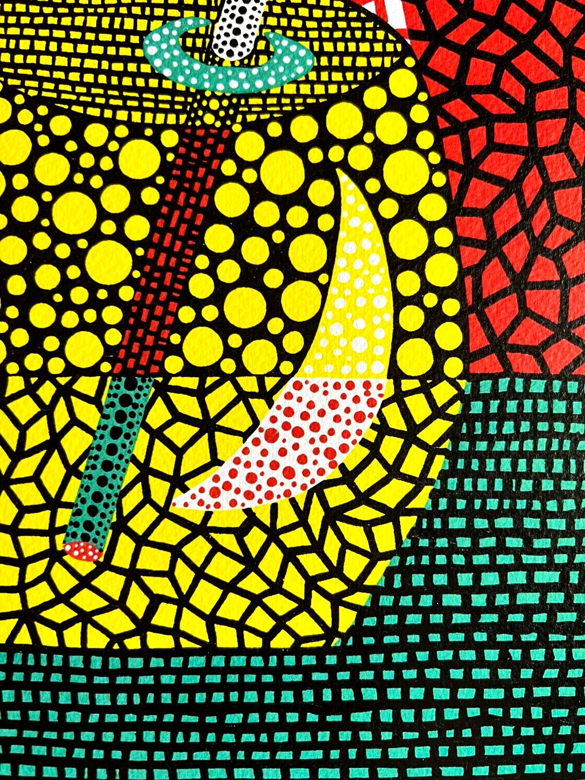 Yayoi Kusama Lithograph Coa Numbered Limited