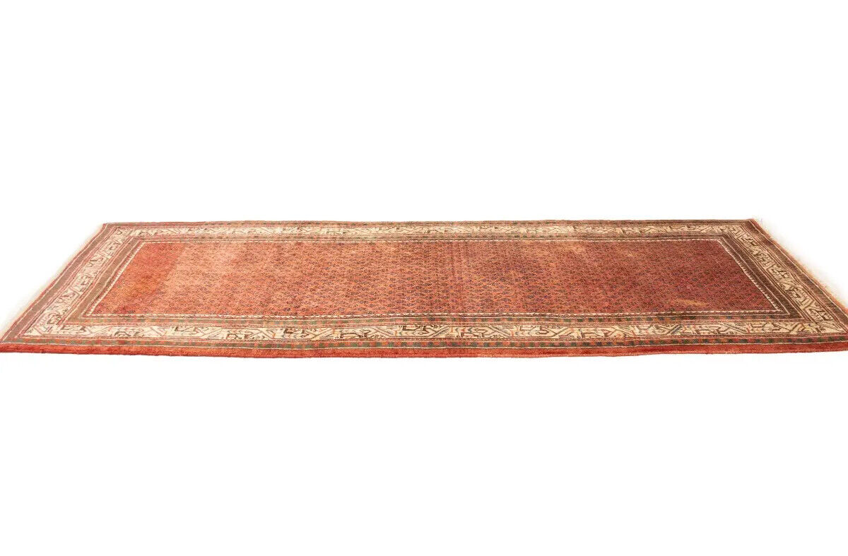 Semi-Antique Oriental Runner Rug Tribal Allover
