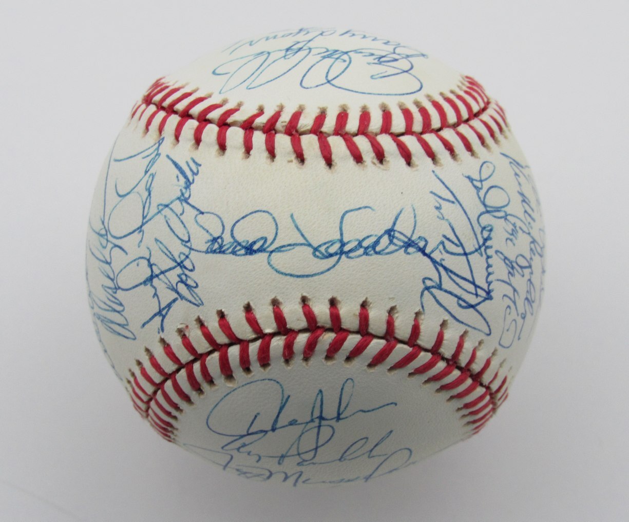 1990 New York Mets Team Signed By 30 Players Onl Baseball Strawberry 185518