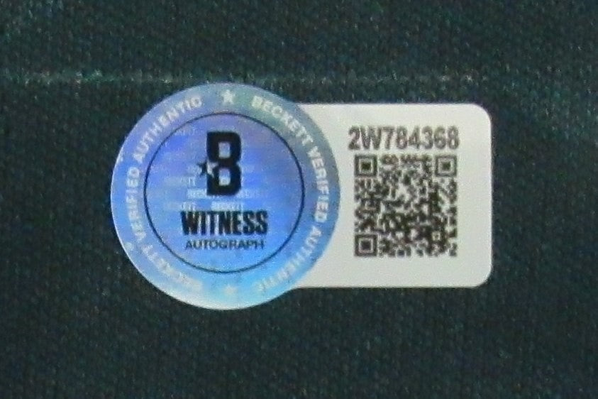 Big Dom Disandro Signed/Autographed Custom Football Jersey Eagles Beckett 192785