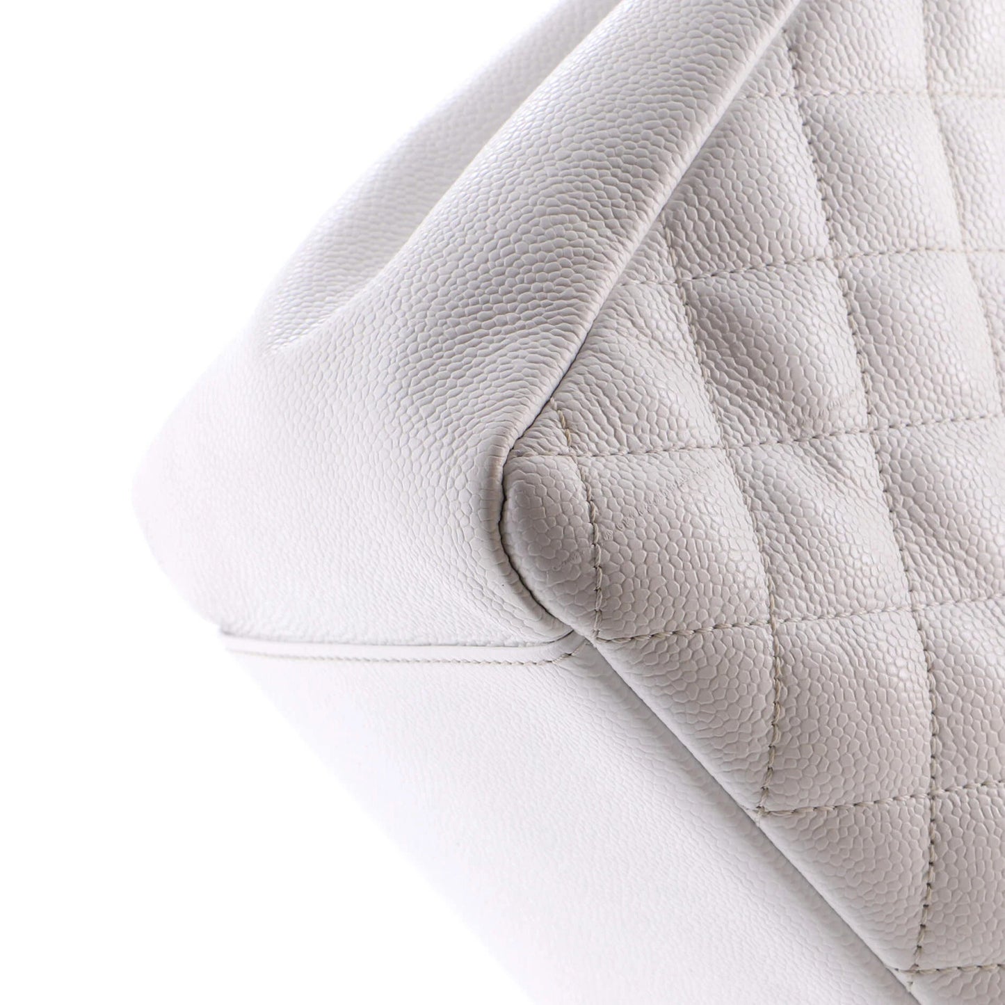 Chanel Grand Shopping Tote Quilted Caviar