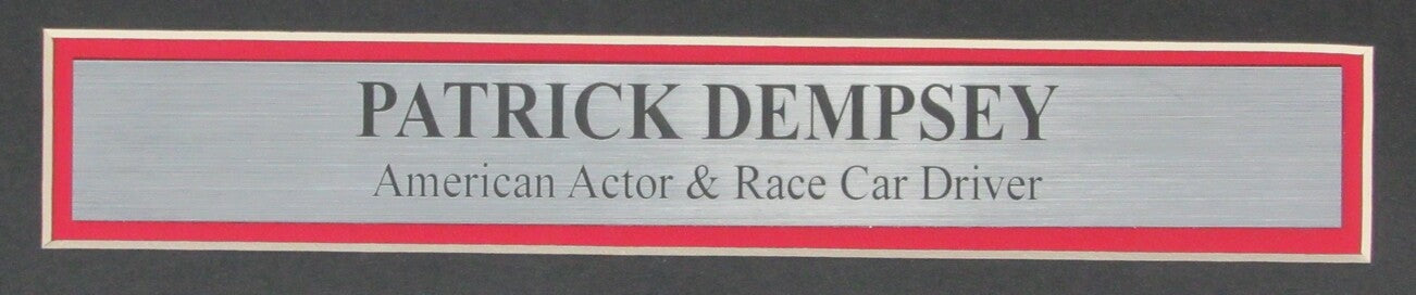 Patrick Dempsey Actor Signed/Autographed 11X14