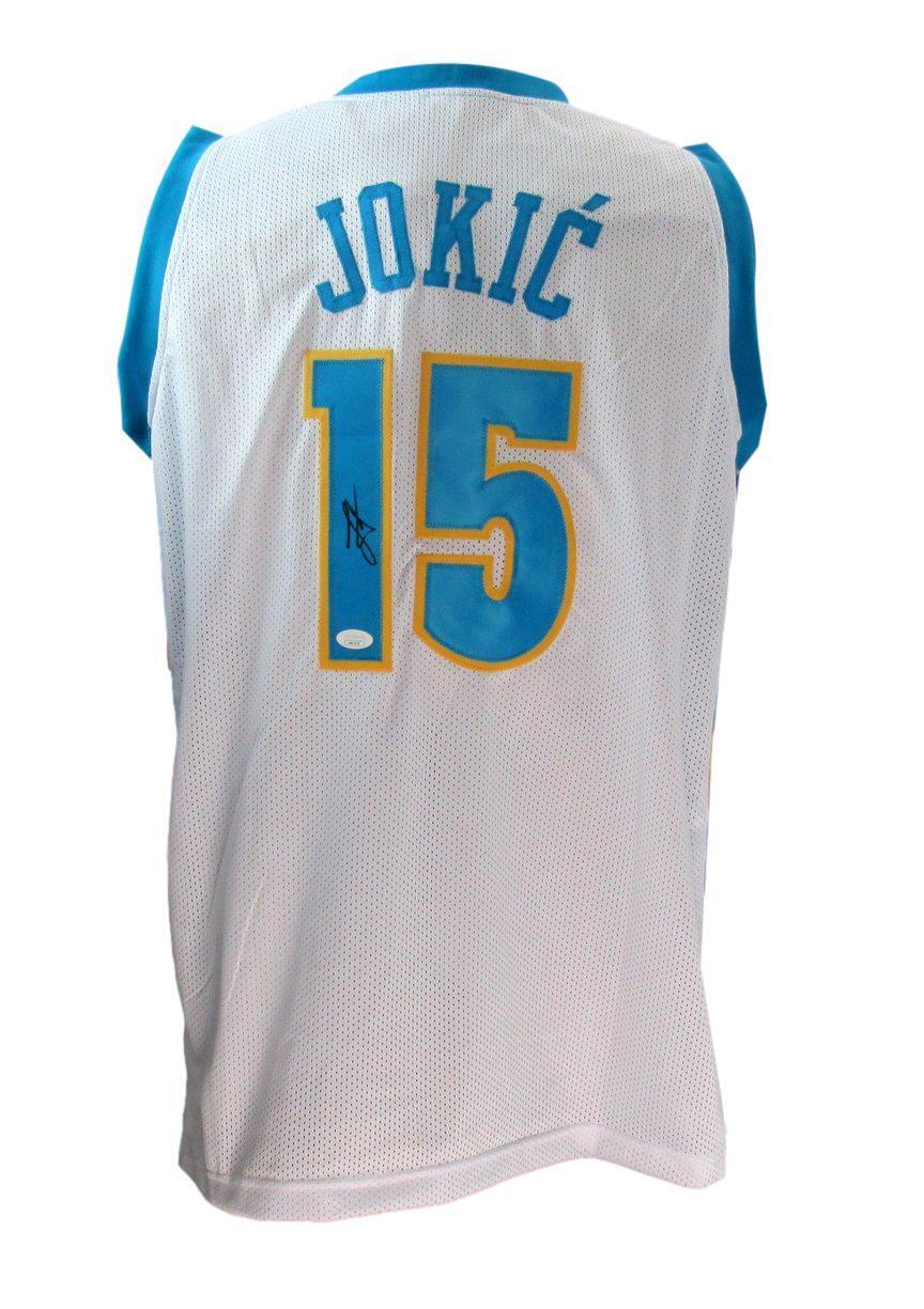Nikola Jokic Autographed Denver Nuggets Custom