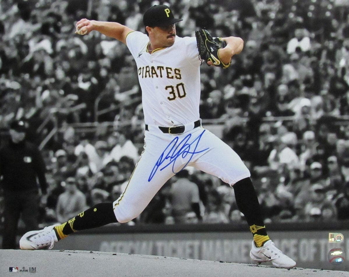 Paul Skenes Signed/Autographed 16X20 Photo
