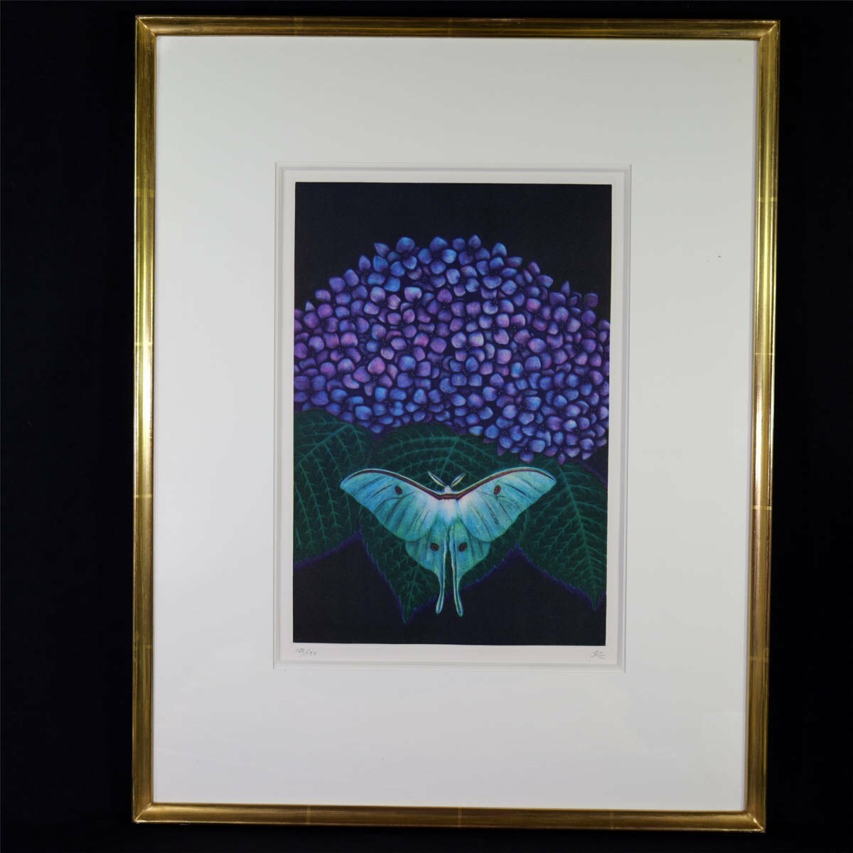 Matazo Kayama 1992 Original Etching Mezzotint