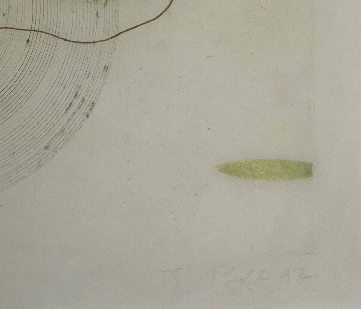 Judy Pfaff Original Lithograph Paper Signed