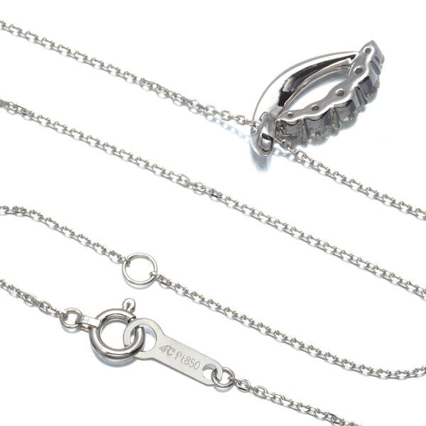 Necklace Diamond 5P 850 Platinum