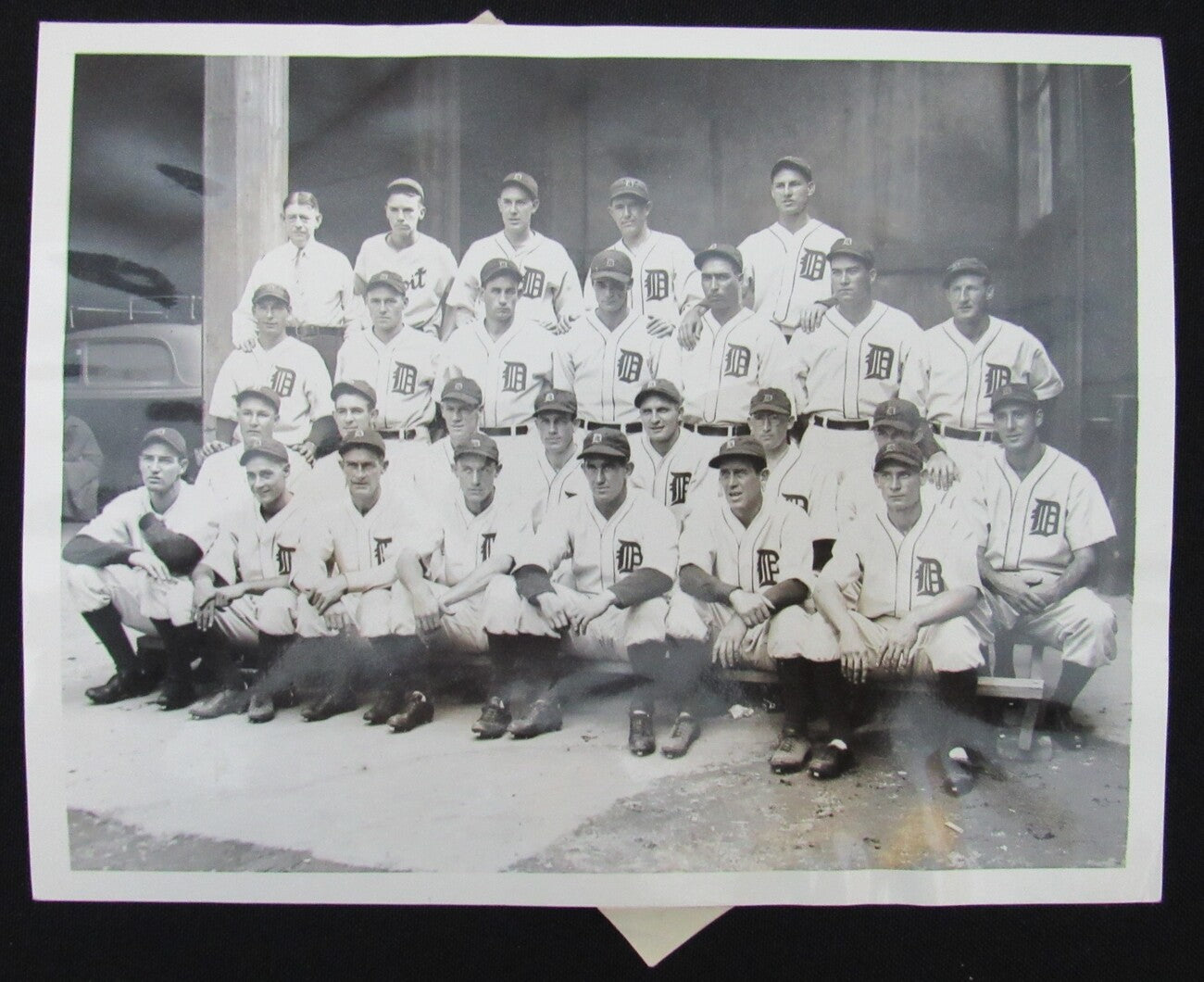 1934 Detroit Tigers Team 6.5X8.5 B/W Wire/Press