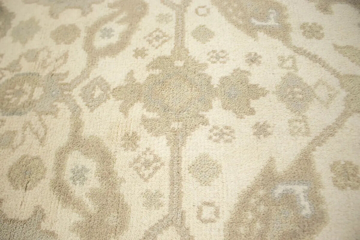 6X9 Ft Handmade Oushak Chobi Oriental Rug Muted