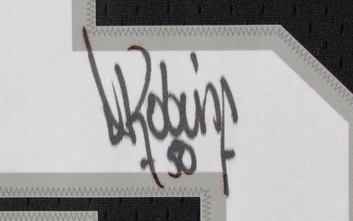 David Robinson Hof Autographed Jersey San Antonio