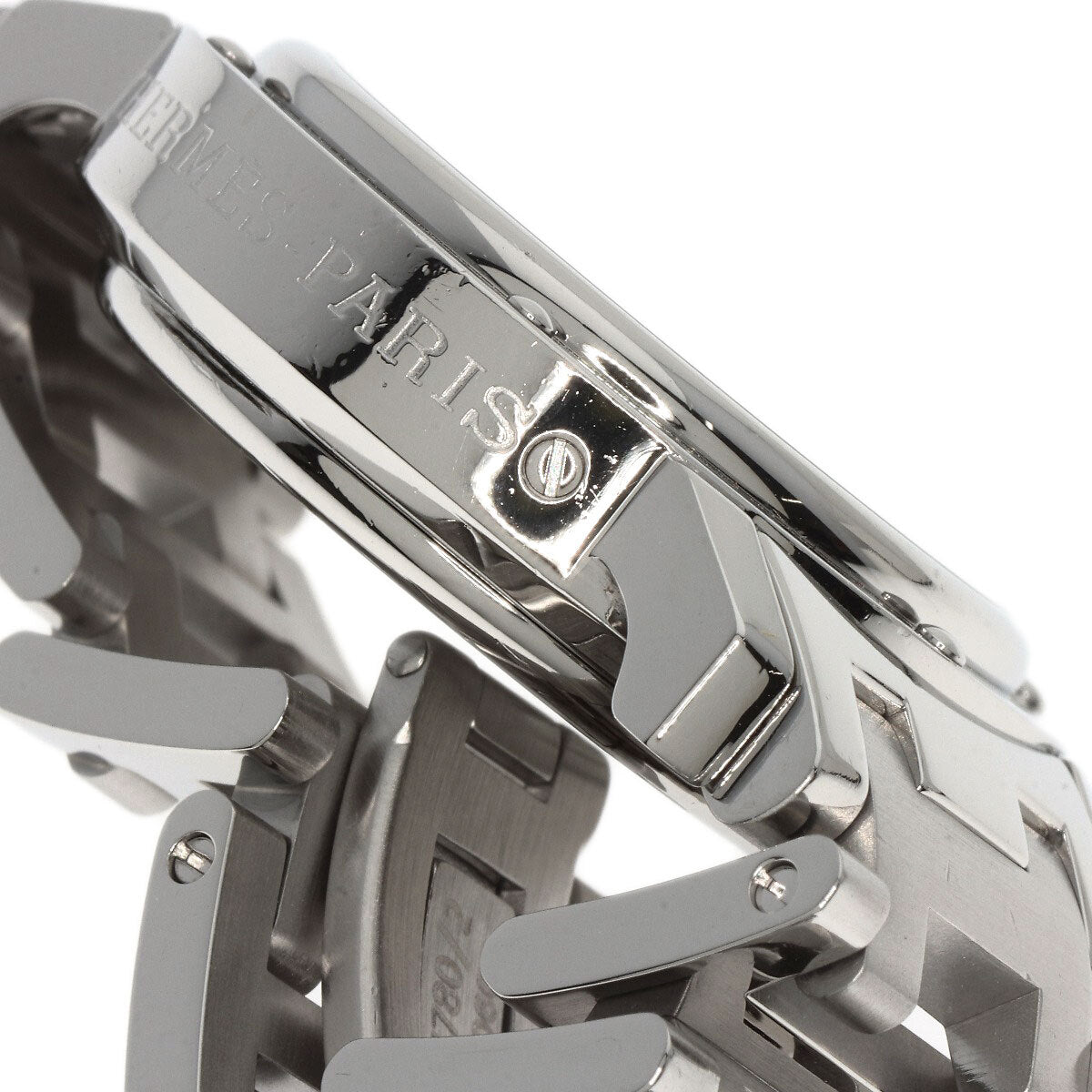 Hermes Clipper Chrono Watches Cl1.310 Stainless Steel/Stainless Steel Ladies