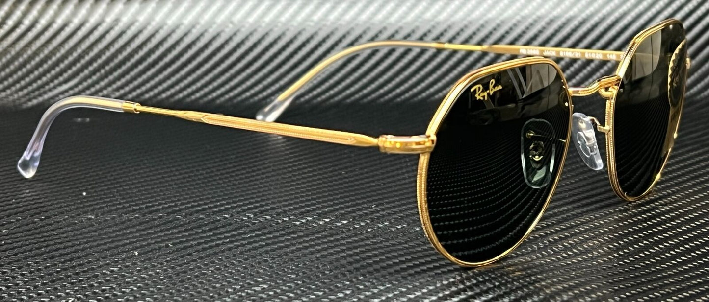 Ray Ban Rb3565 919631 Gold Round 51 Mm Unisex