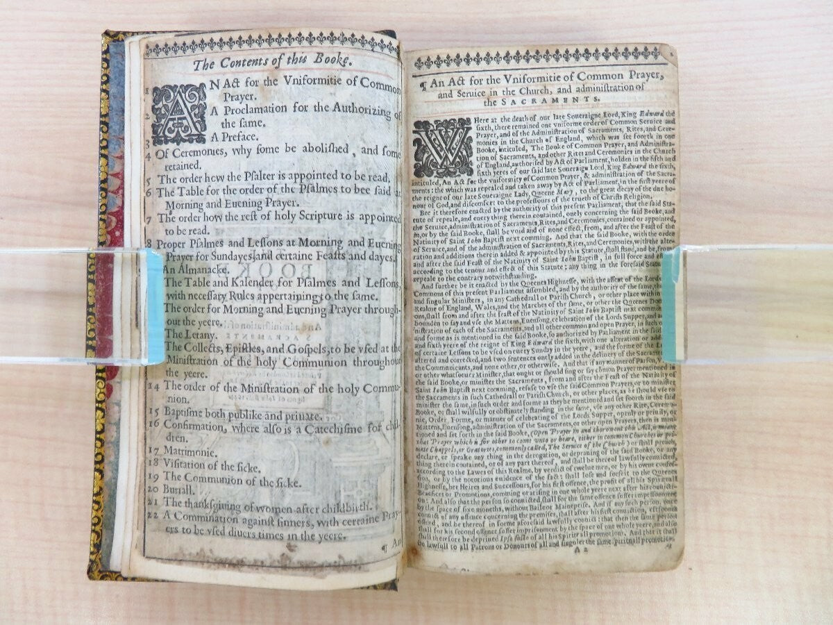 1630S Antique Bible 4 Christian Books : Prayer