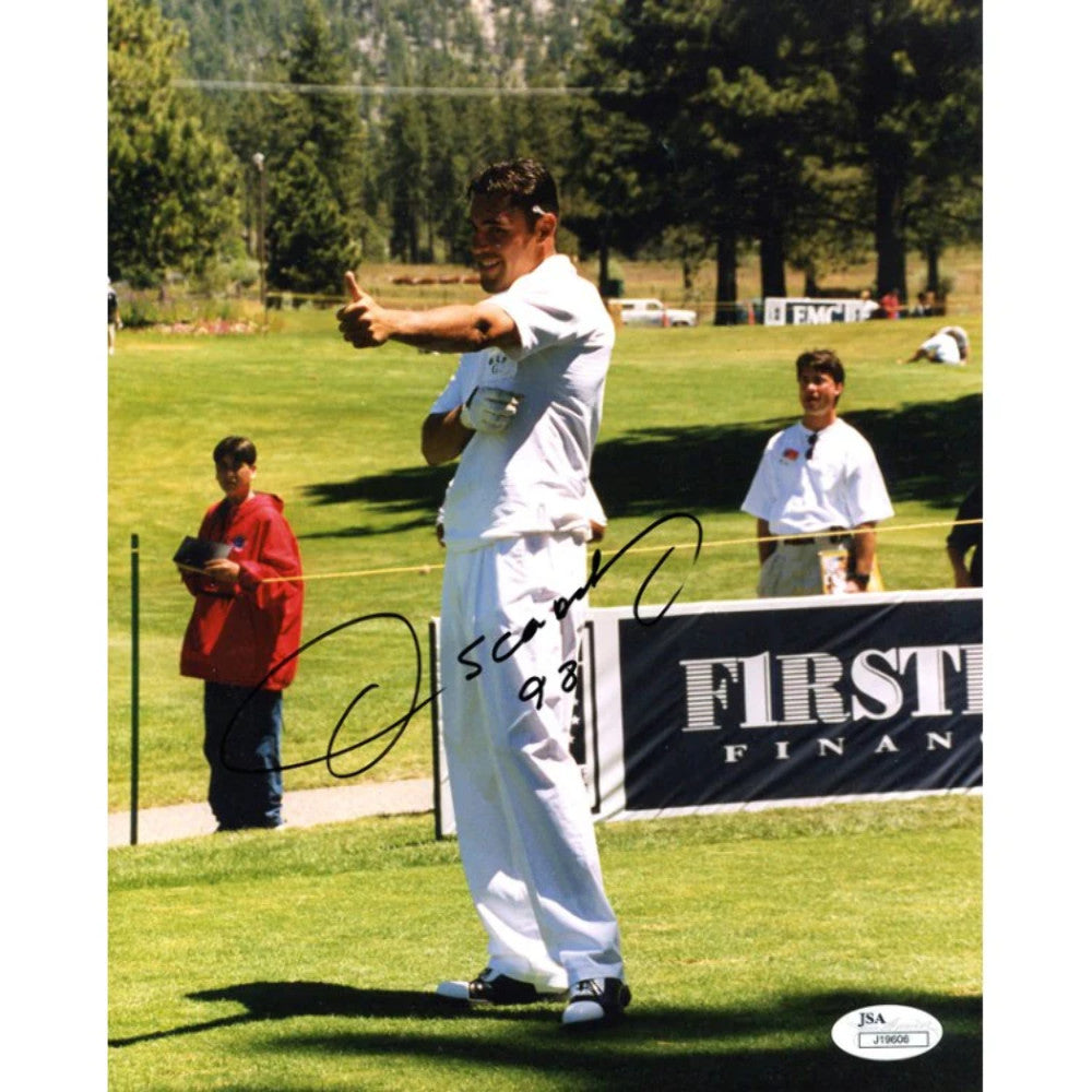 Oscar Dela Hoya Autographed 8X10 Photo (Jsa)