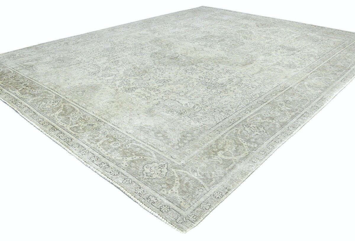 Handmade Antique Distressed Oriental Rug Muted