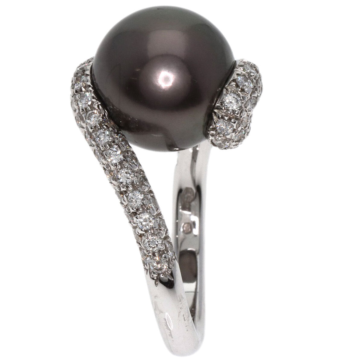 Mikimoto Ring South Seapearl Pearl Diamond K18