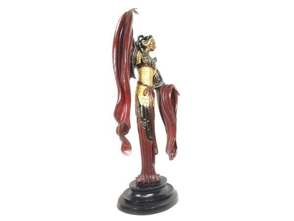 Rare Erte " Chinese Legend " Large Bronze